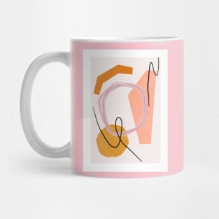 April Abstract Mug